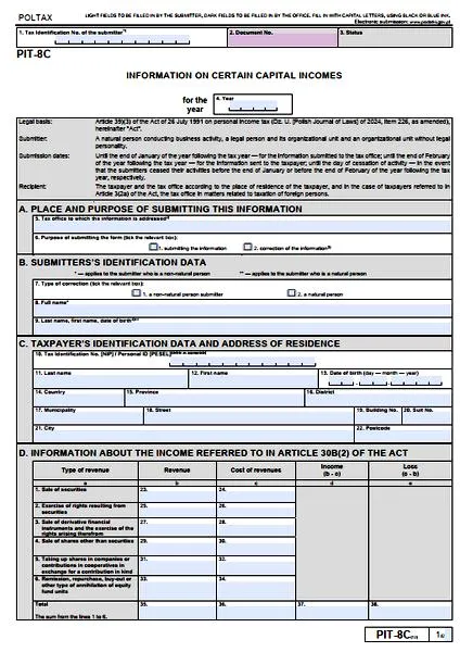 Korzyści z PIT online