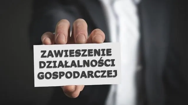 Korzyści z zawieszenia działalności