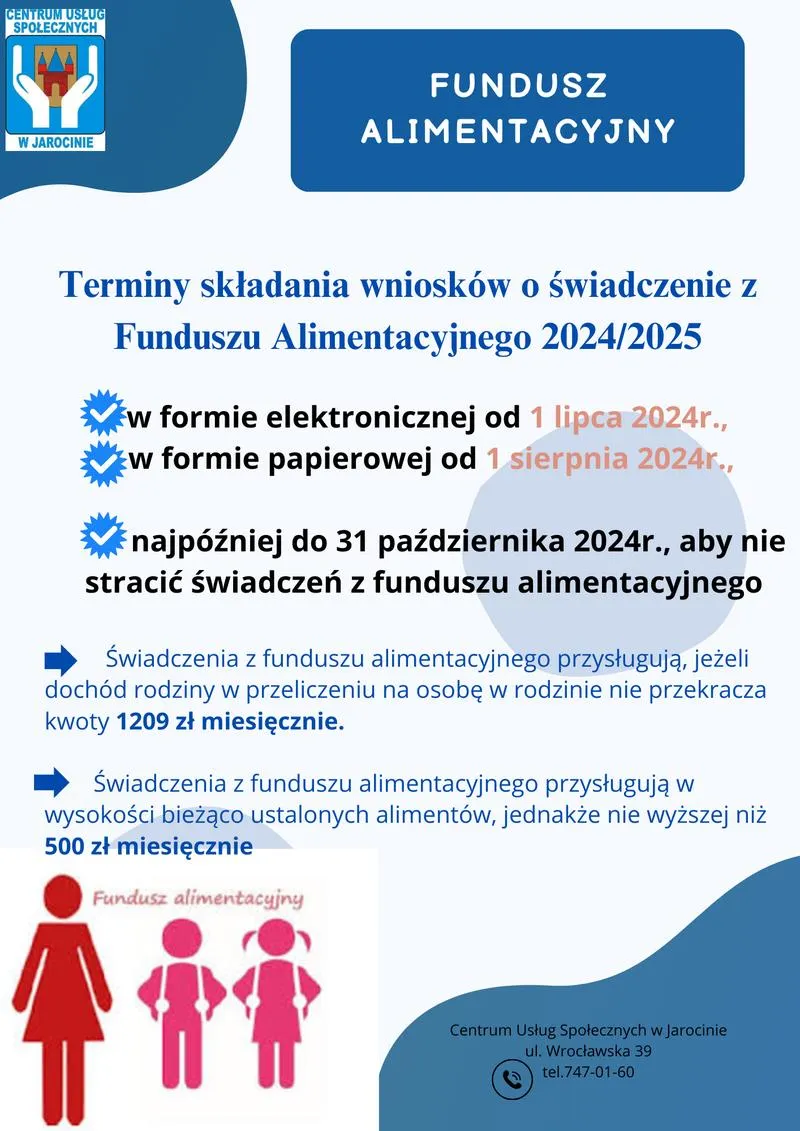 Kryteria skorzystania z funduszu alimentacyjnego