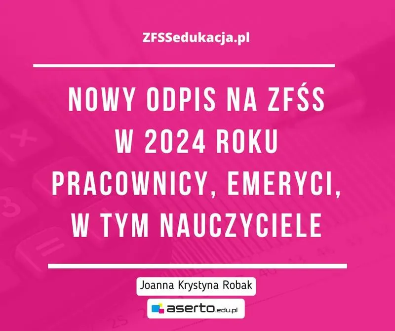 Naliczanie odpisu ZFŚS 2026