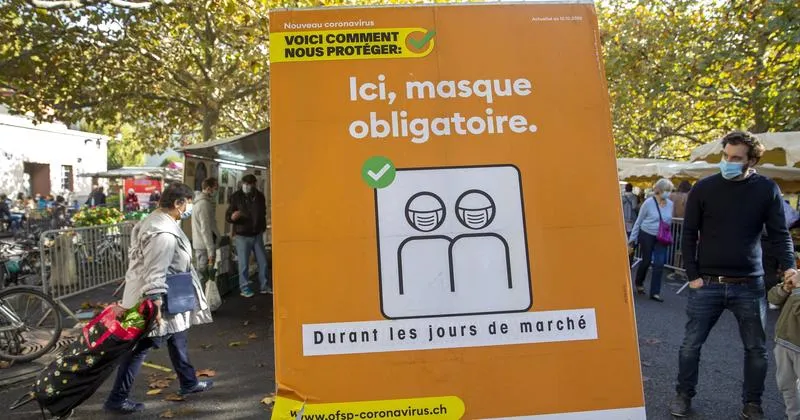Noszenie maseczek w Szwajcarii