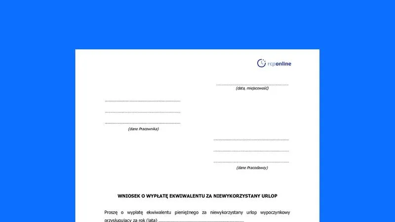 Obliczanie wynagrodzenia za urlop