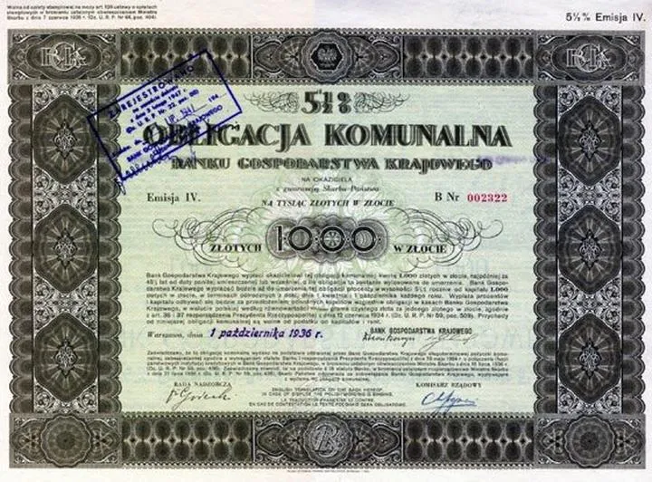 Obligacje komunalne – definicja i działanie