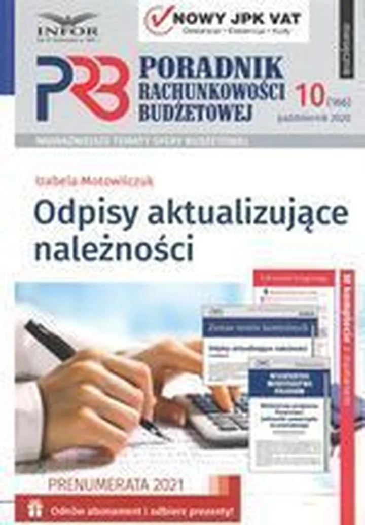 Odpisy aktualizujące należności