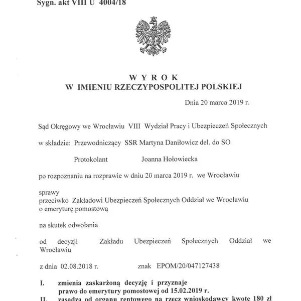 Praca w szczególnych warunkach