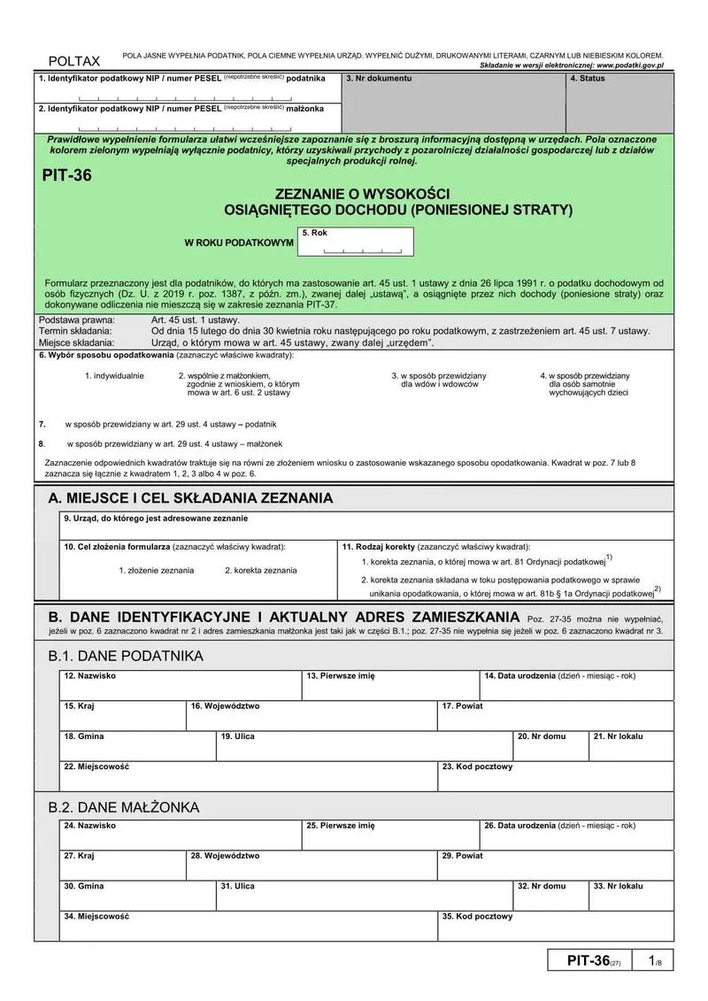 Przewodnik krok po kroku PIT