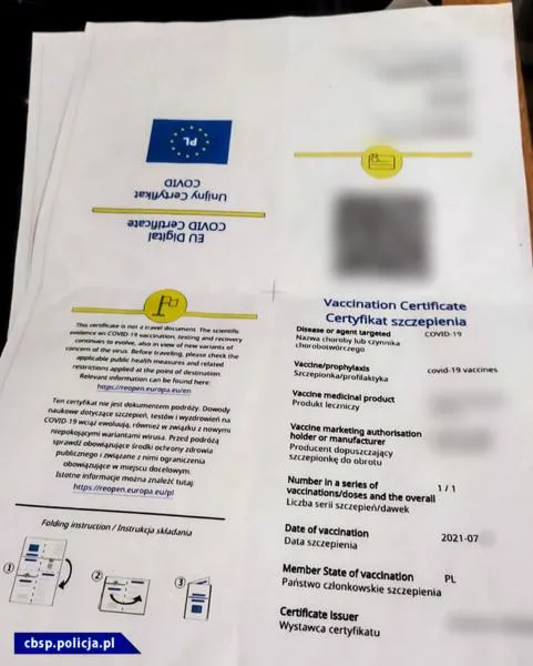 Unijny Certyfikat COVID