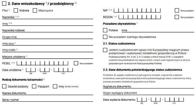 Zawieszenie działalności gospodarczej